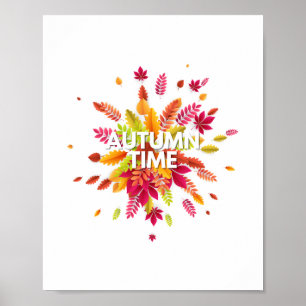 Póster Hora de otoño