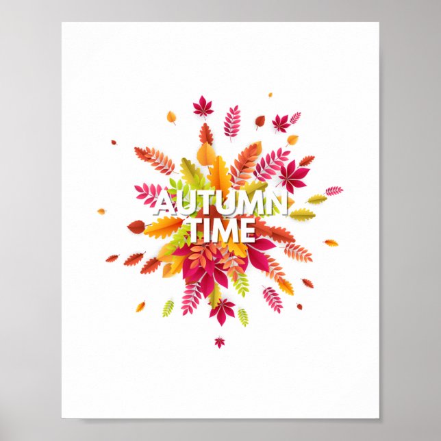 Póster Hora de otoño (Frente)