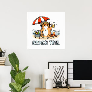 Póster Hora de playa 2