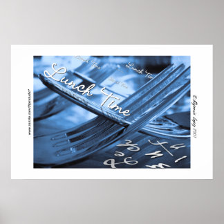 Póster Hora del almuerzo