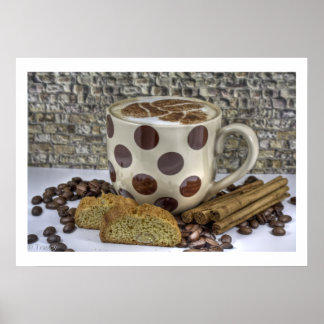 Póster Hora del café