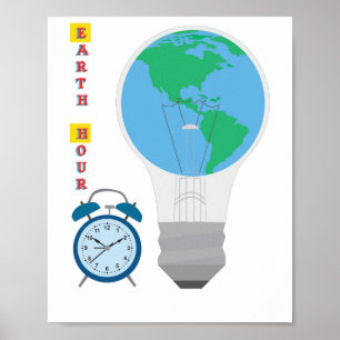 Póster Hora del Planeta