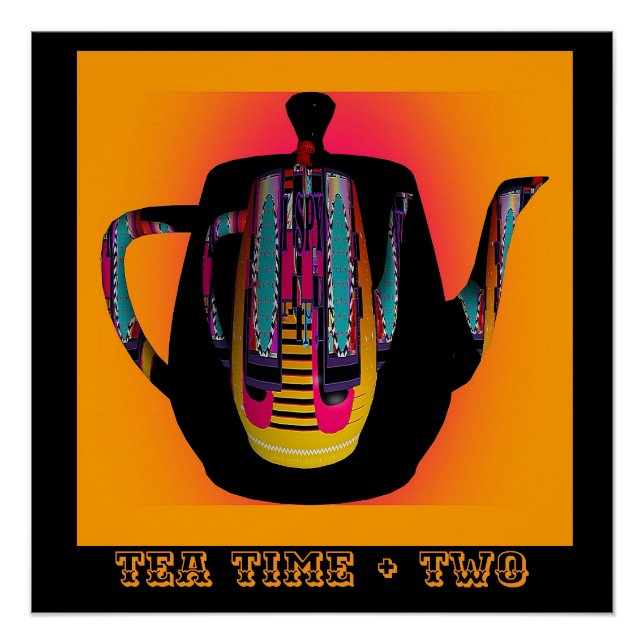 Póster Hora del Té + Dos (Anverso)