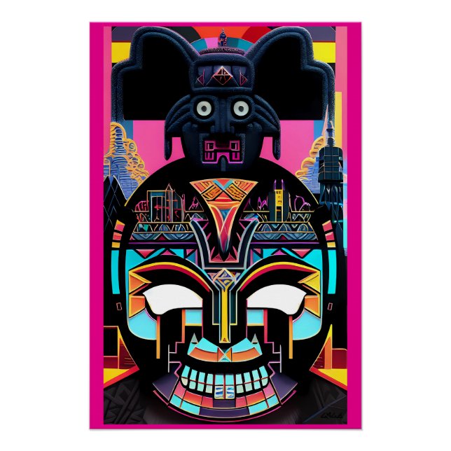 Póster Hora desesperada de dolatría (Anverso)