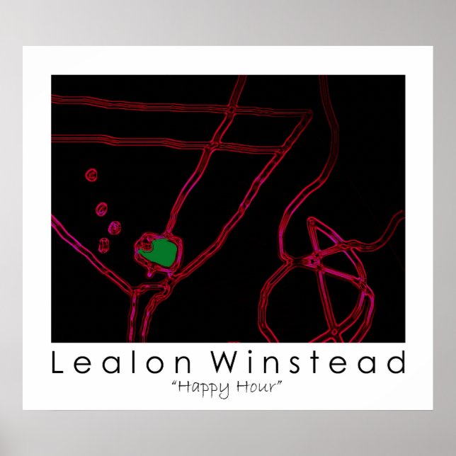 Póster Hora feliz (Frente)