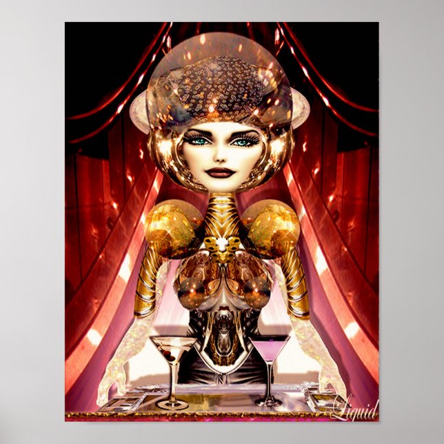 Póster Hora feliz (Imprimir) (Frente)