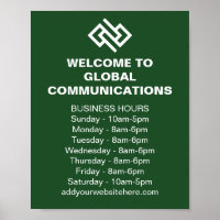 Horario Comercial Personalizado de Green Company