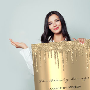 Póster Horas de apertura de maquillaje Perforaciones de S