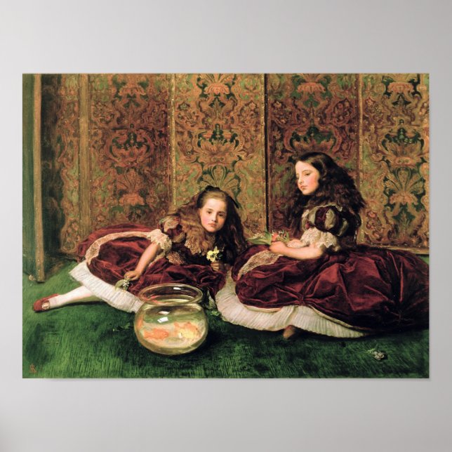 Póster Horas de descanso, 1864 (Frente)