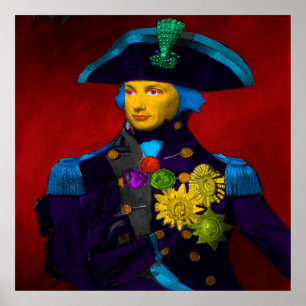 Póster Horatio Nelson Pop Art