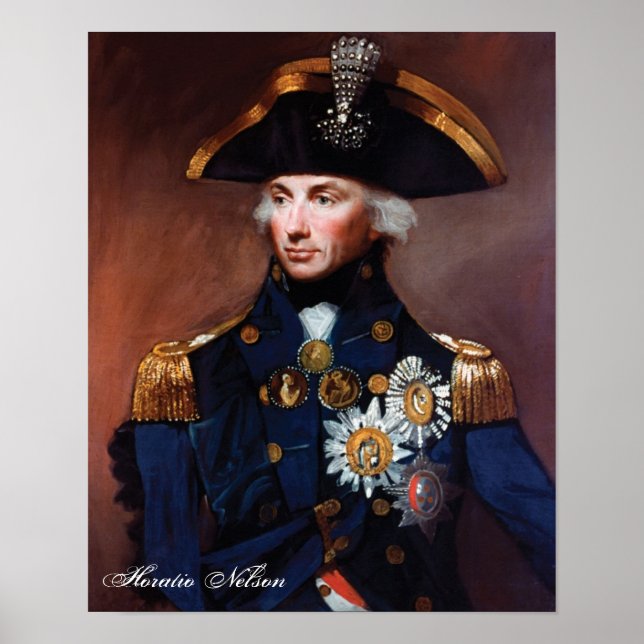 Póster Horatio Nelson Print (Frente)