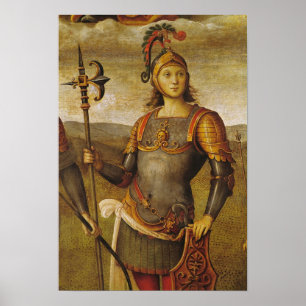 Póster Horatius Cocles, de la Sala dell'Udienza