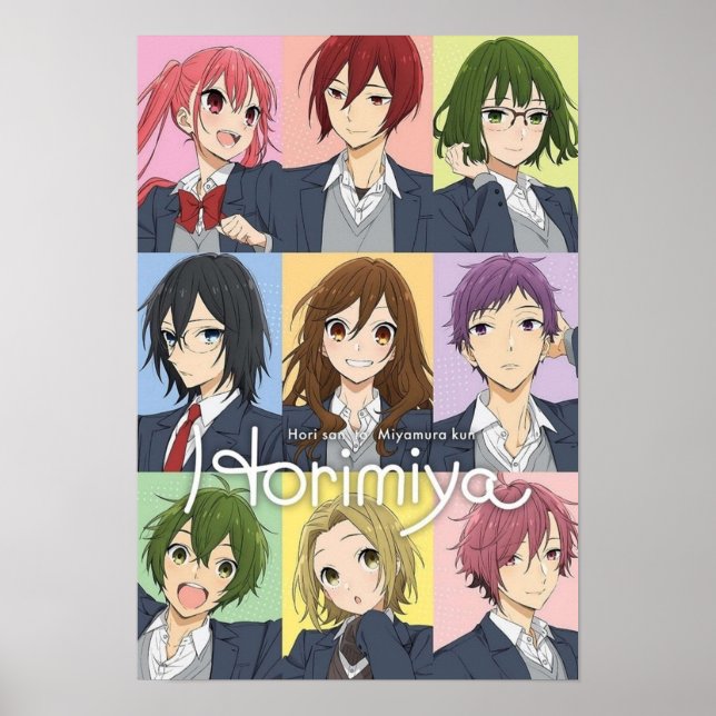 Póster Horimiya (Frente)