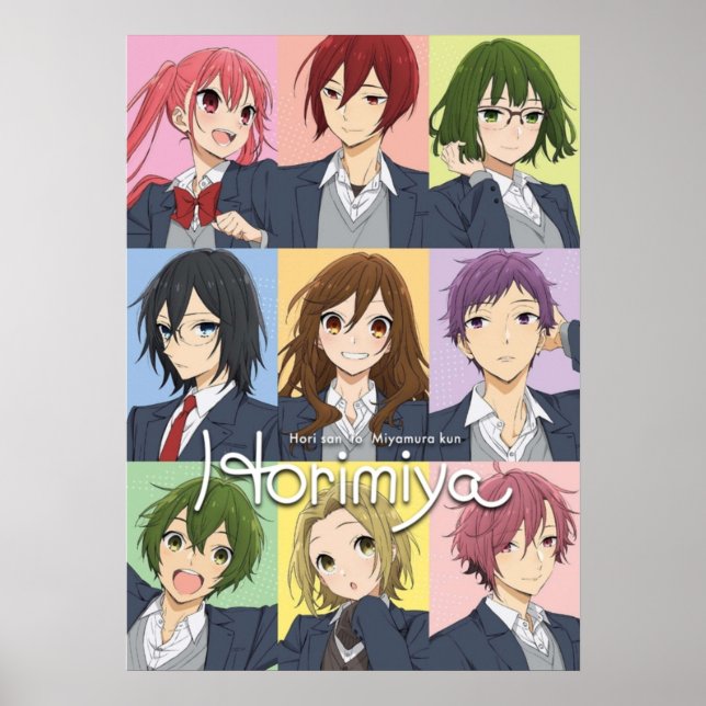 Póster Horimiya Anime (Frente)