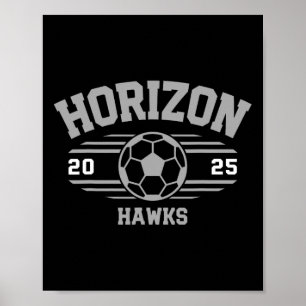 Póster Horizon Hawks Fútbol Proyecto de Ley 2025 