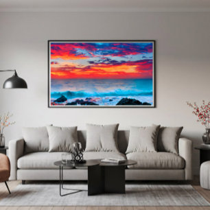 Póster Horizonte Ardiente