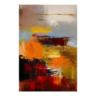 Póster Horizonte Ardiente