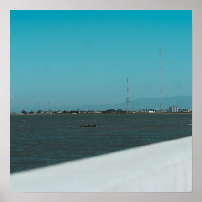 Póster Horizonte Azul (Frente)