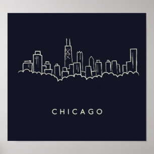 Póster Horizonte de Chicago