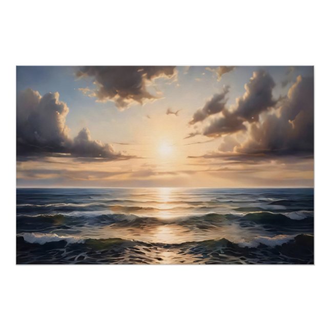 Póster Horizonte de la eternidad (Anverso)