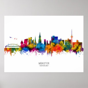 Póster Horizonte de Münster Alemania