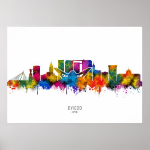 Póster Horizonte de Oviedo España