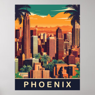 Póster Horizonte de Phoenix, Viajes
