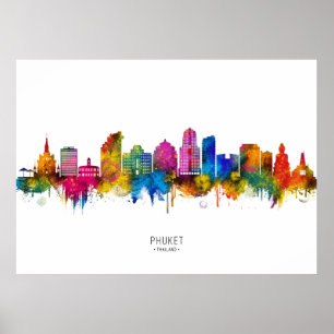 Póster Horizonte de Phuket Tailandia