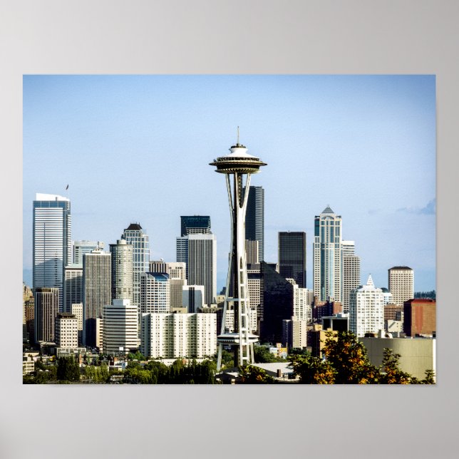 Póster Horizonte de Seattle  (Frente)