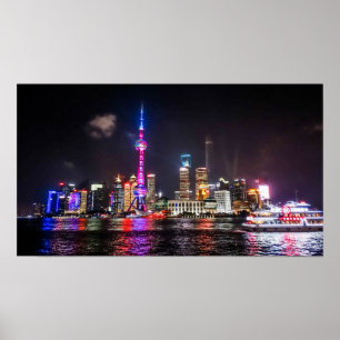 Póster Horizonte de Shangai
