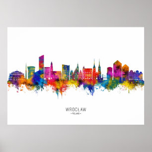 Póster Horizonte de Wroclaw Polonia