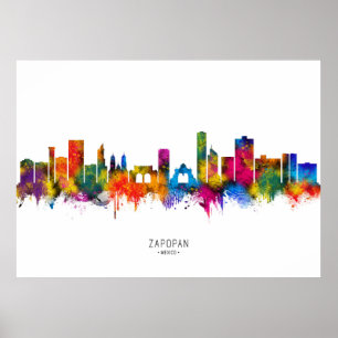 Póster Horizonte de Zapopan México