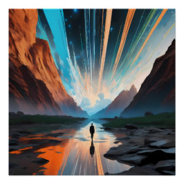 Póster Horizonte infinito