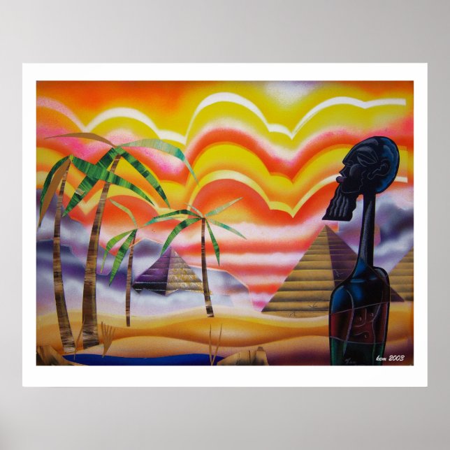 Póster Horizonte nubio (Frente)