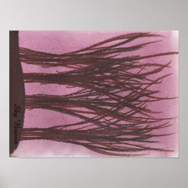 Póster Horizonte rojo (Frente)