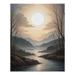 Póster Horizonte Silencioso