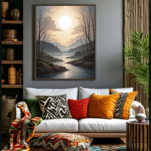 Póster Horizonte Silencioso