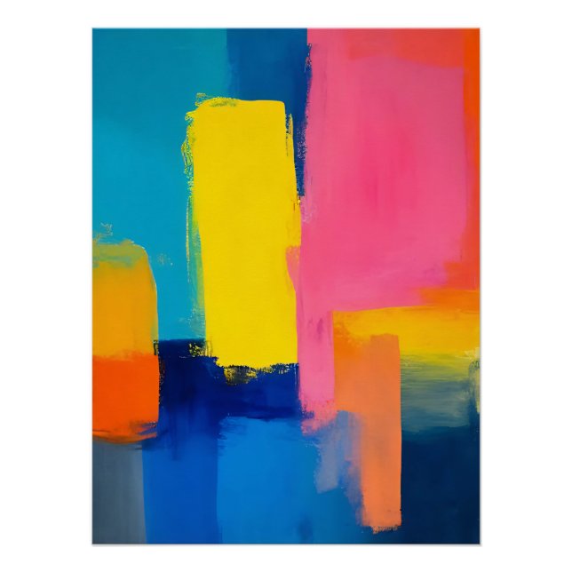 Póster Horizonte Vibrante (Anverso)