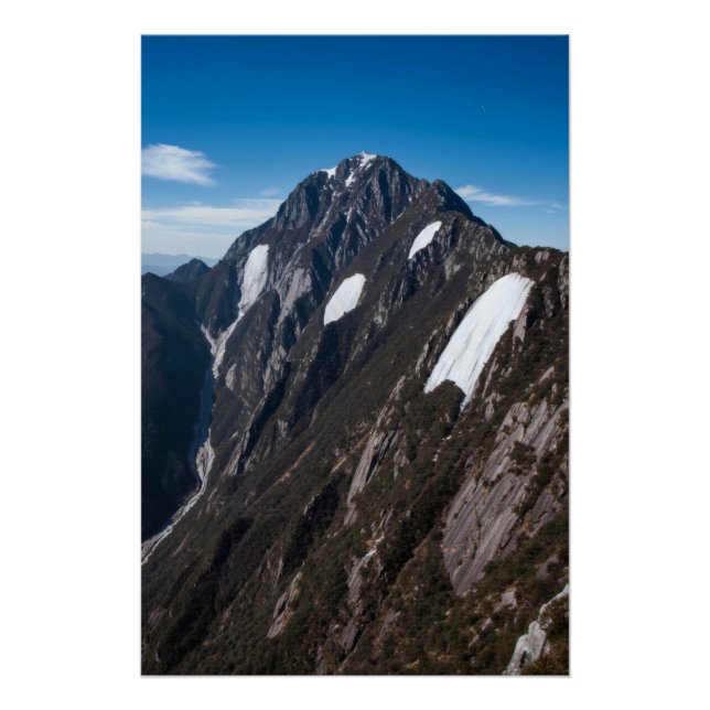 Póster Horizontes de las montañas (Anverso)