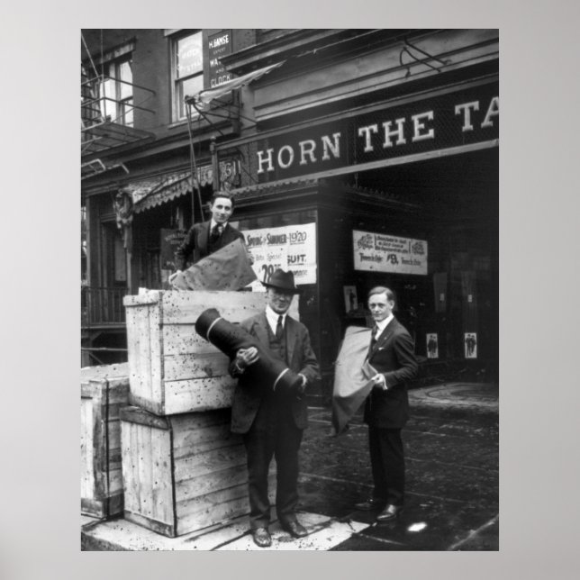 Póster Horn el sastre, años 20 (Frente)