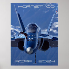 Póster Hornet 100 CF18 Demo 2024