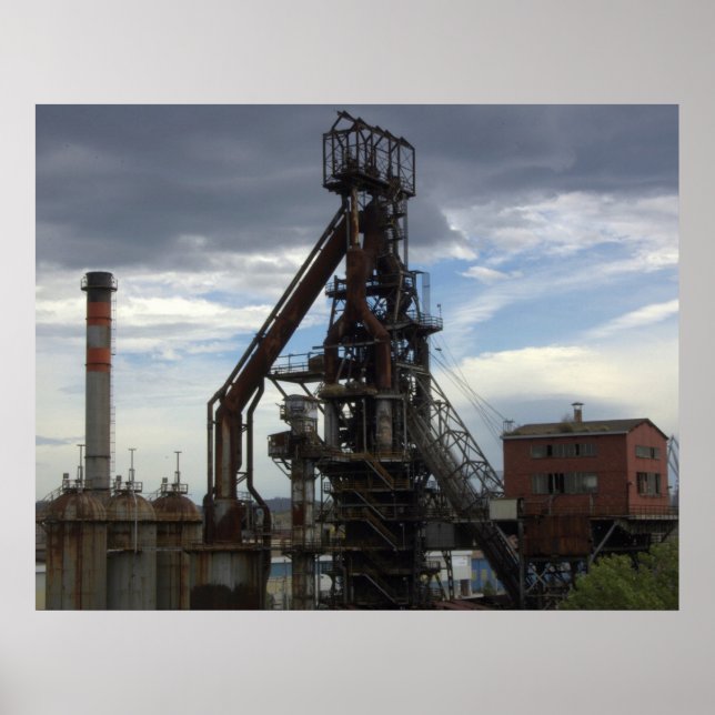 Póster horno AHV (Frente)