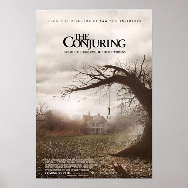 Póster Horor Movies The Conjuring And Valak (Frente)