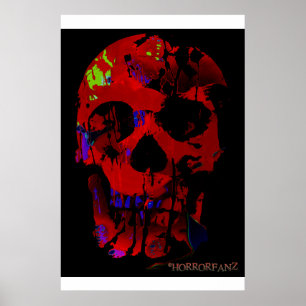 Póster Horrofanz Resumen Skull