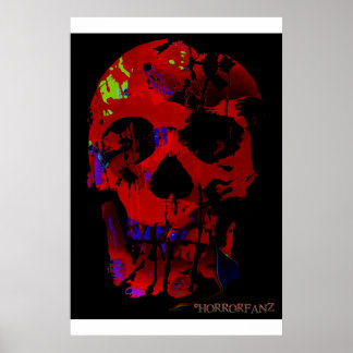 Póster Horrofanz Resumen Skull