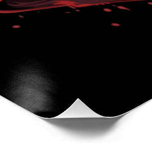 Póster Horror de ojos rojos