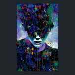 Póster Horror de todo - Ken Gage Surreal Art<br><div class="desc">Horror de todo. 2024,  Ken Gage. Arte digital: surrealismo pop.</div>