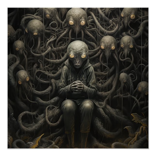 Póster Horror Nightmare (Anverso)