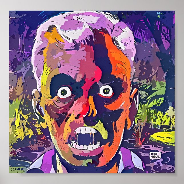 Póster Horror total (Frente)