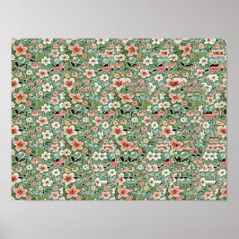 Póster HORSE By A TREE STEREOGRAM 16" x 12", No Frame